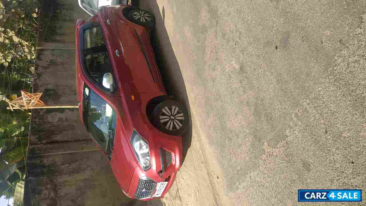 Ruby Red Datsun Go T