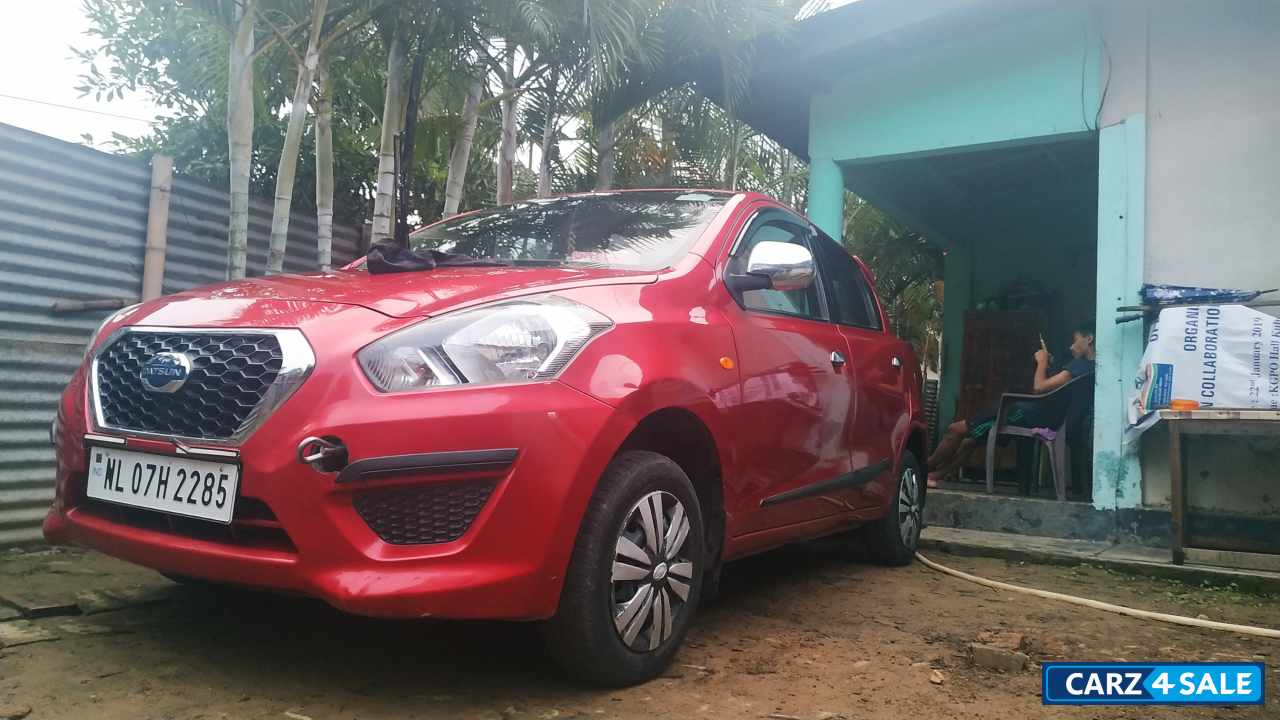 Ruby Red Datsun Go T