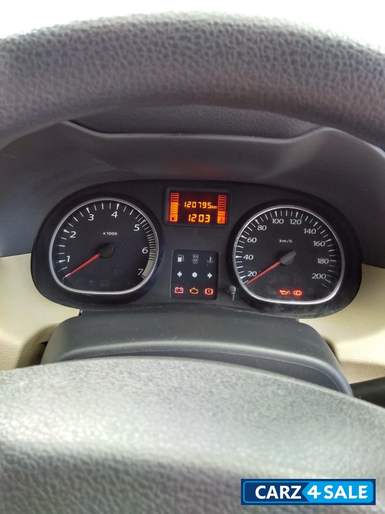 Pearl White Renault Duster 85 PS Diesel RxL