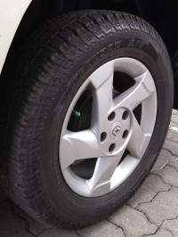 Pearl White Renault Duster 85 PS Diesel RxL