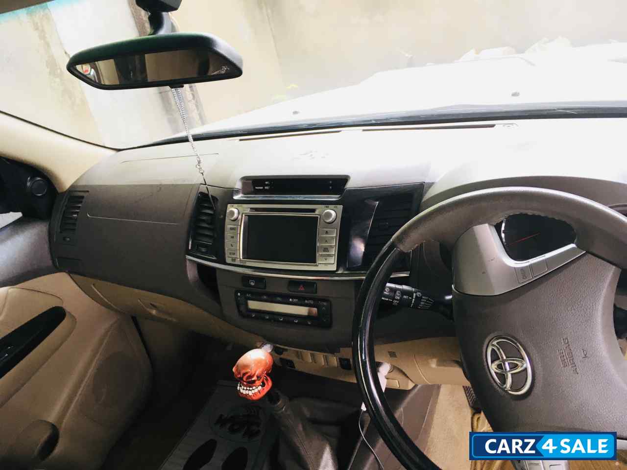 White Toyota Fortuner Diesel