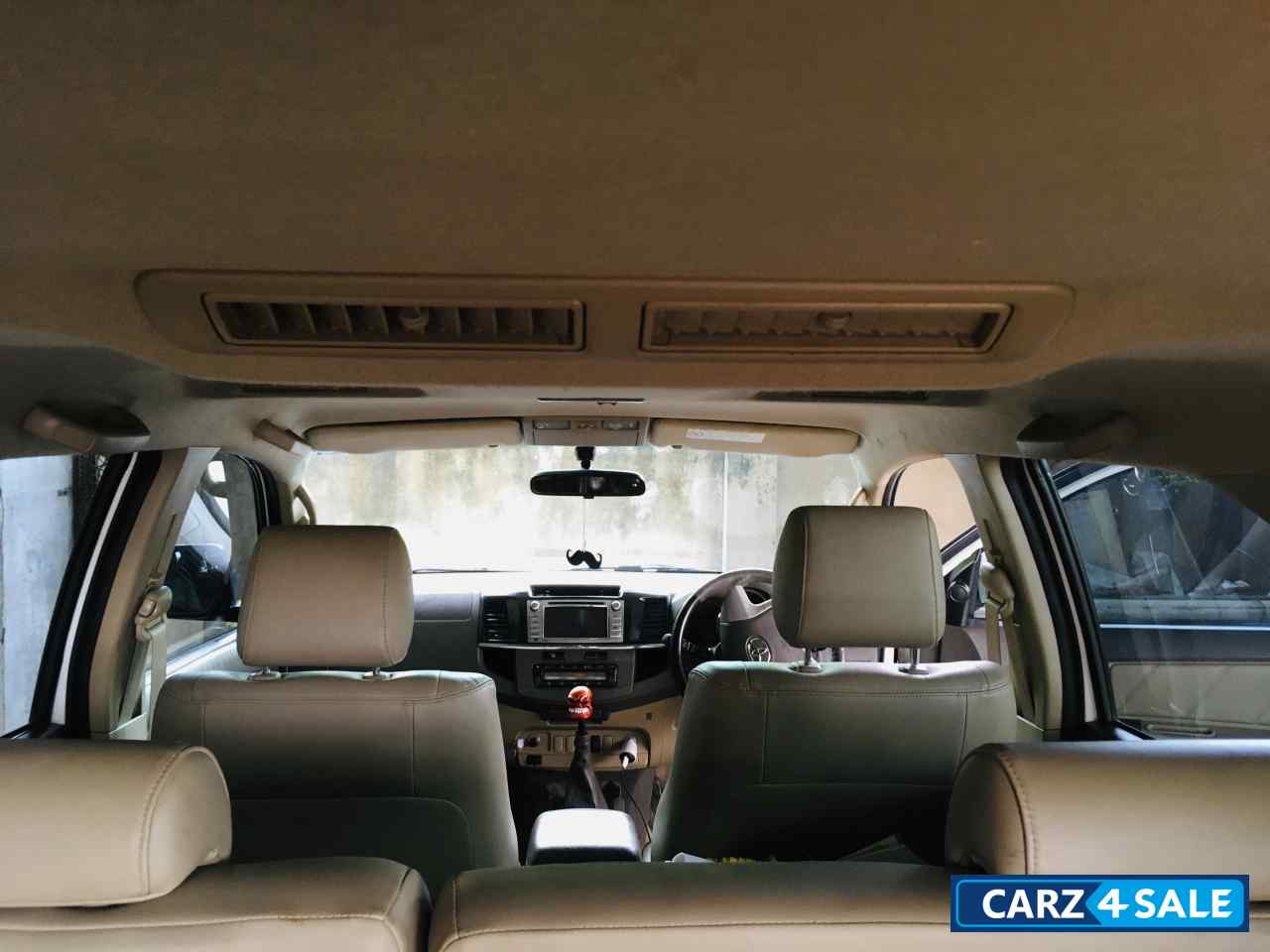 White Toyota Fortuner Diesel