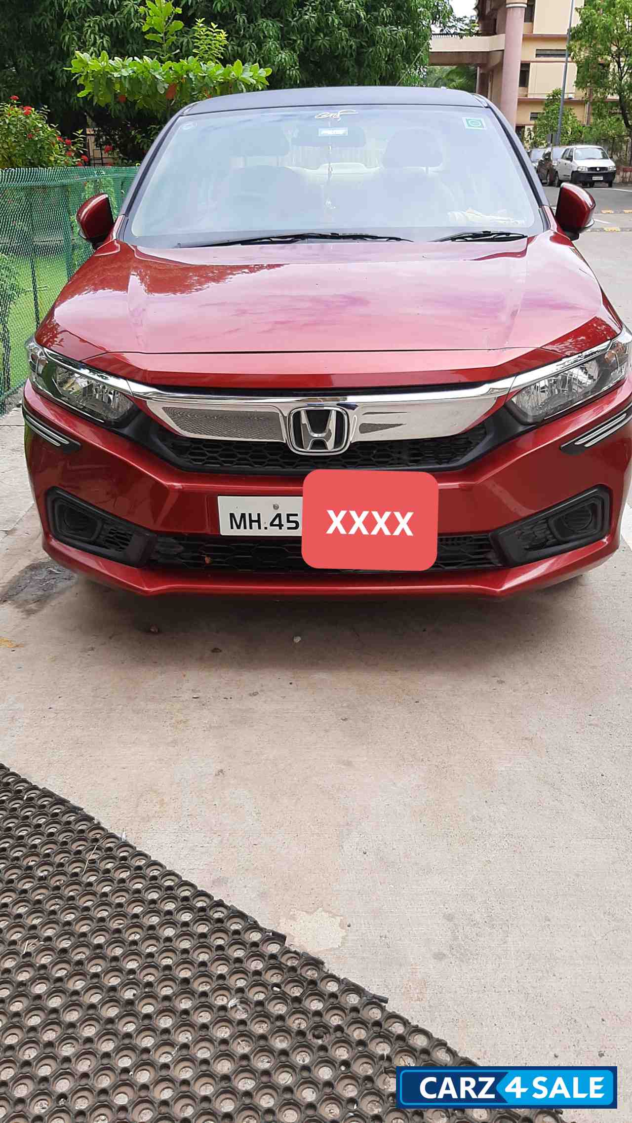 Red Honda Amaze S MT Diesel