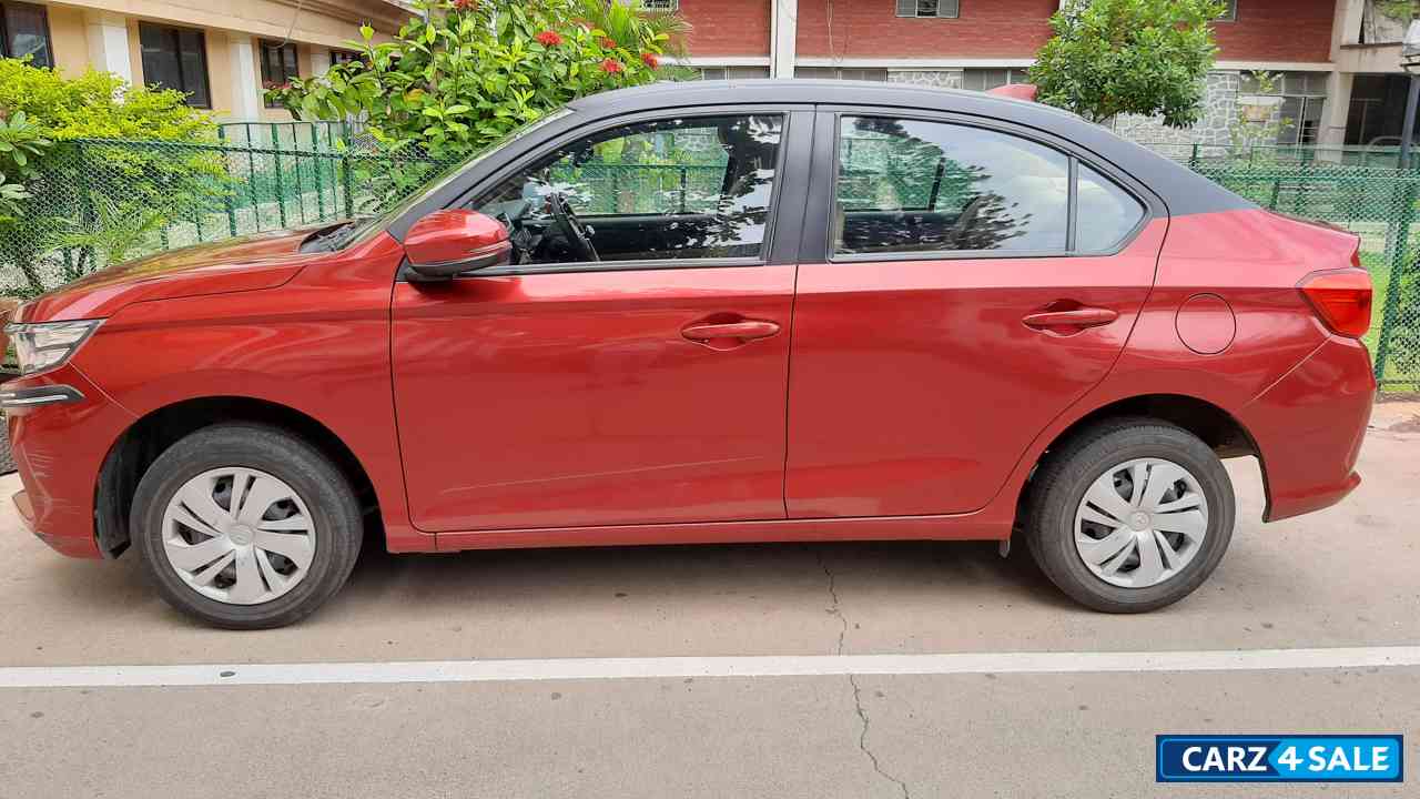 Red Honda Amaze S MT Diesel