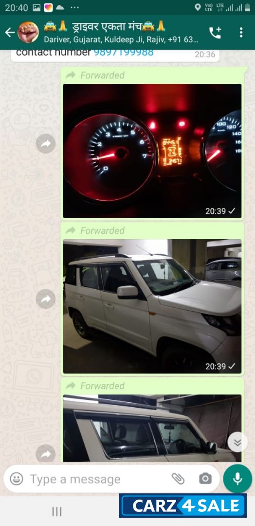 Mahindra TUV300 T10 100HP N 2WD Diesel