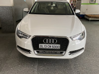 White Audi A6 2.0 TDI Technology Pack