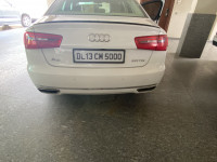 White Audi A6 2.0 TDI Technology Pack