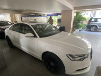 White Audi A6 2.0 TDI Technology Pack