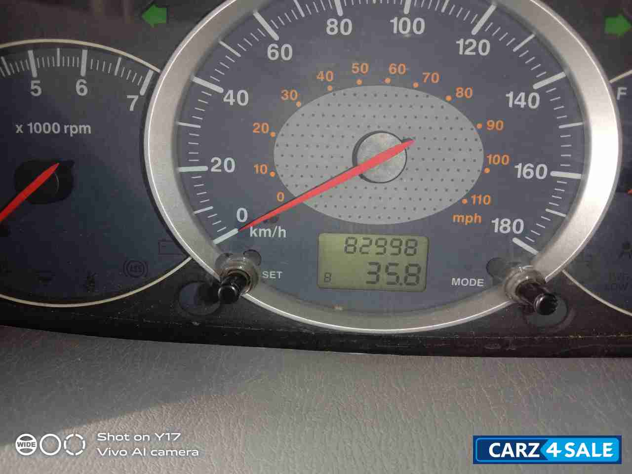 White Mahindra Scorpio Diesel