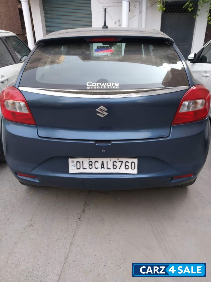 Blue Maruti Suzuki Baleno Sigma 1.2