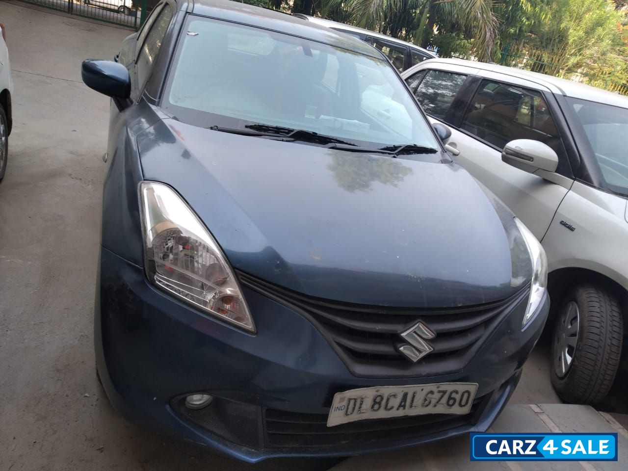 Blue Maruti Suzuki Baleno Sigma 1.2