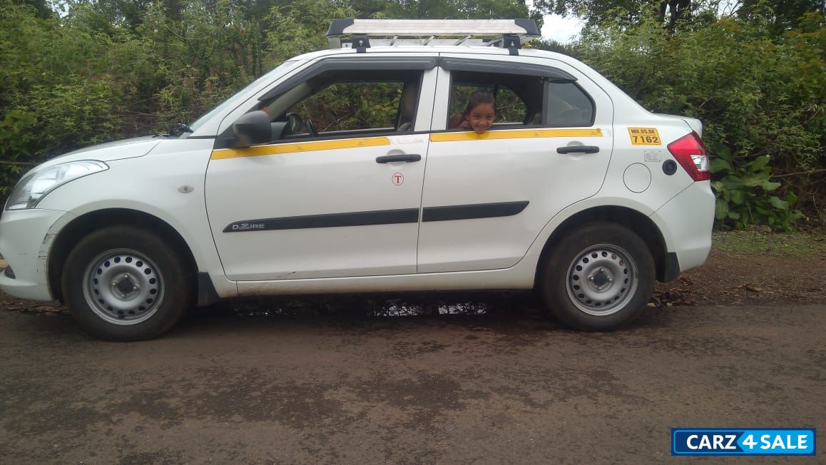 Pearl Arctic White Maruti Suzuki Dzire Tour S Petrol + CNG