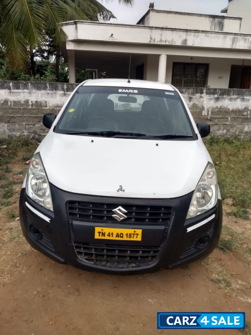 White Maruti Suzuki Ritz Ldi BS-IV