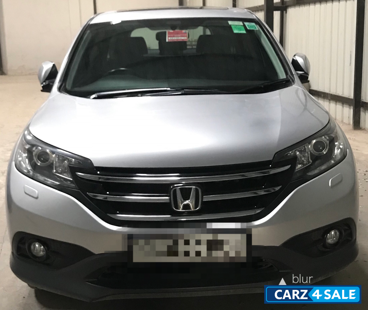 Silver Honda CRV 2.4L 4WD AT AVN