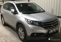 Silver Honda CRV 2.4L 4WD AT AVN