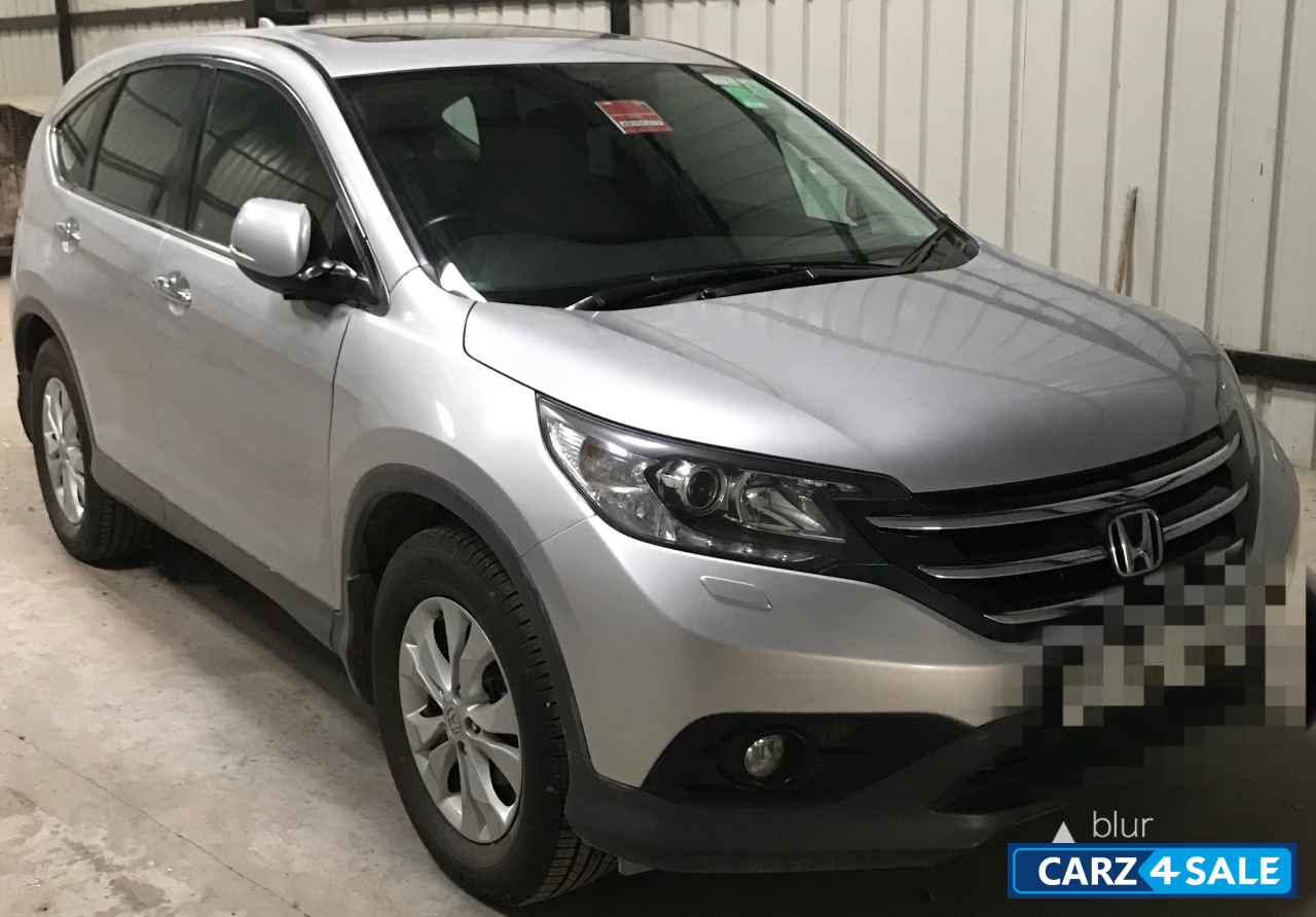 Silver Honda CRV 2.4L 4WD AT AVN