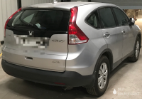 Silver Honda CRV 2.4L 4WD AT AVN
