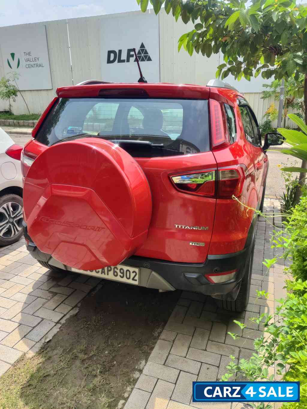 Race Red Ford Ecosport 1.5l titanium diesel Race Red Ford Ecosport 1.5l titanium diesel