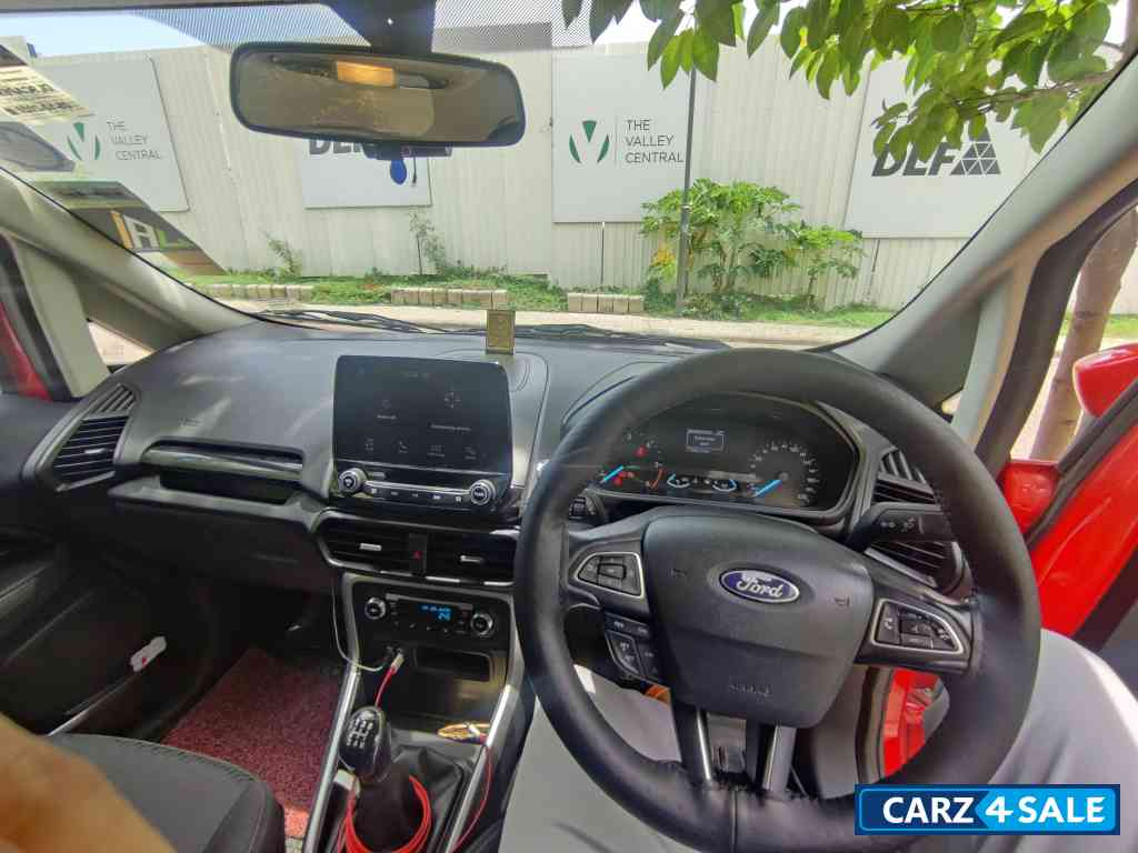 Race Red Ford Ecosport 1.5l titanium diesel Race Red Ford Ecosport 1.5l titanium diesel