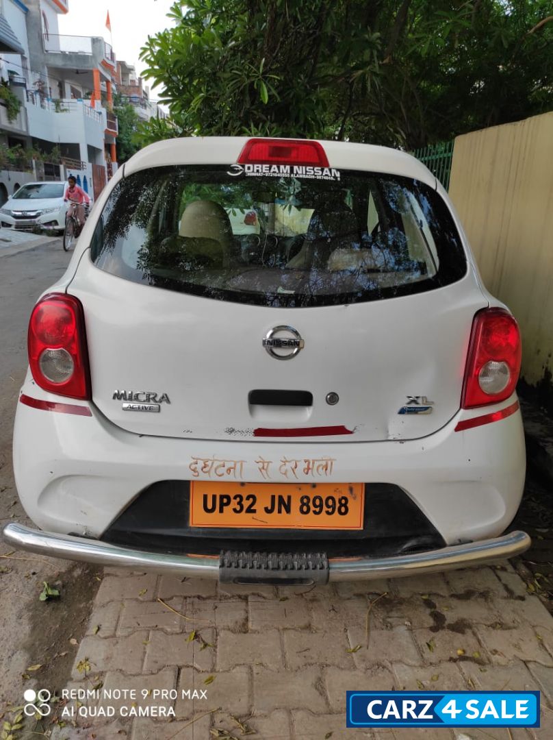 White Nissan Micra XL