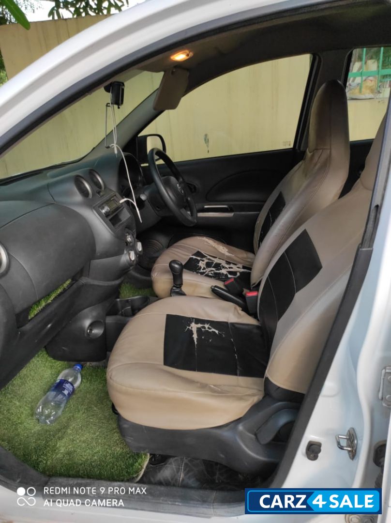 White Nissan Micra XL