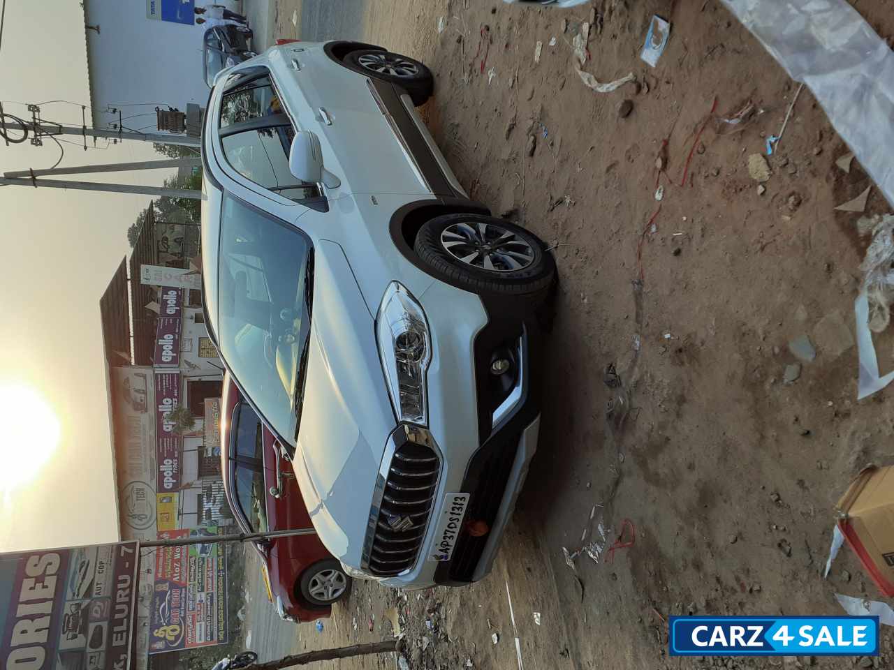 White Maruti Suzuki S-Cross Zeta 1.3