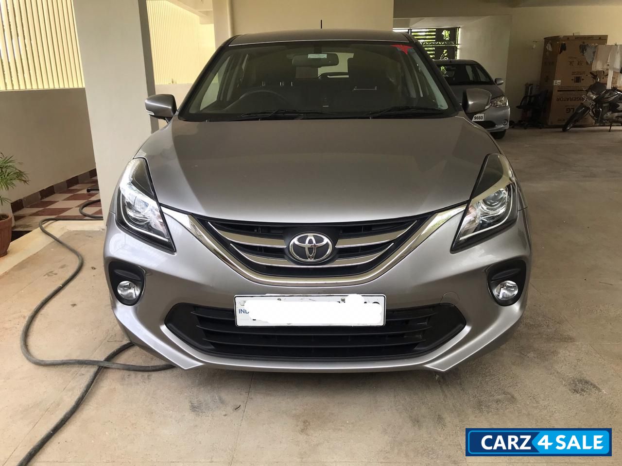 Silver Toyota Glanza 1.2 G Petrol