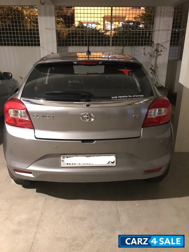 Silver Toyota Glanza 1.2 G Petrol