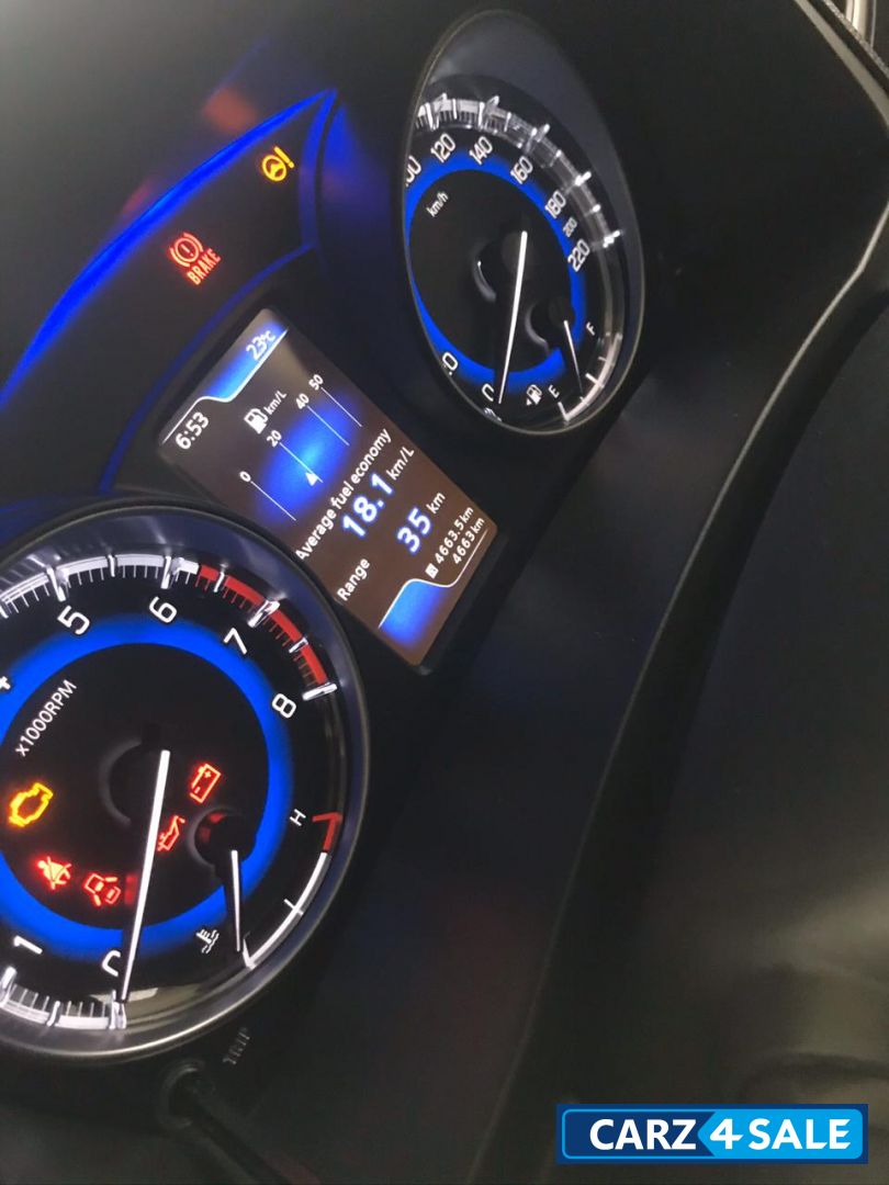 Silver Toyota Glanza 1.2 G Petrol