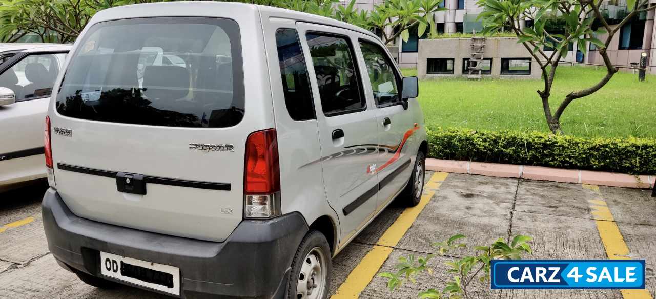Silver Maruti Suzuki Wagon R LX BS-II