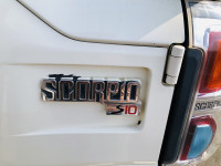 White Mahindra Scorpio S10 4WD