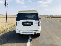 White Mahindra Scorpio S10 4WD