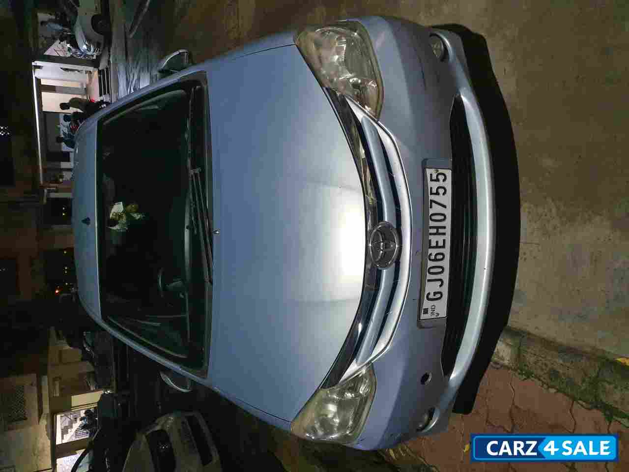 Silver Toyota Etios G