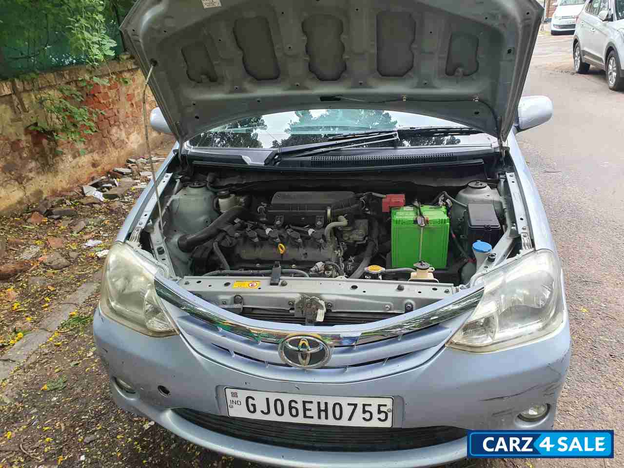 Silver Toyota Etios G