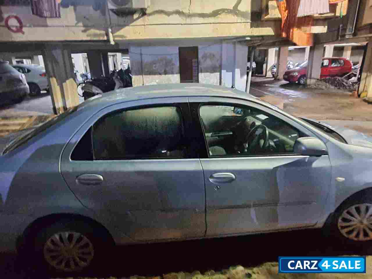 Silver Toyota Etios G