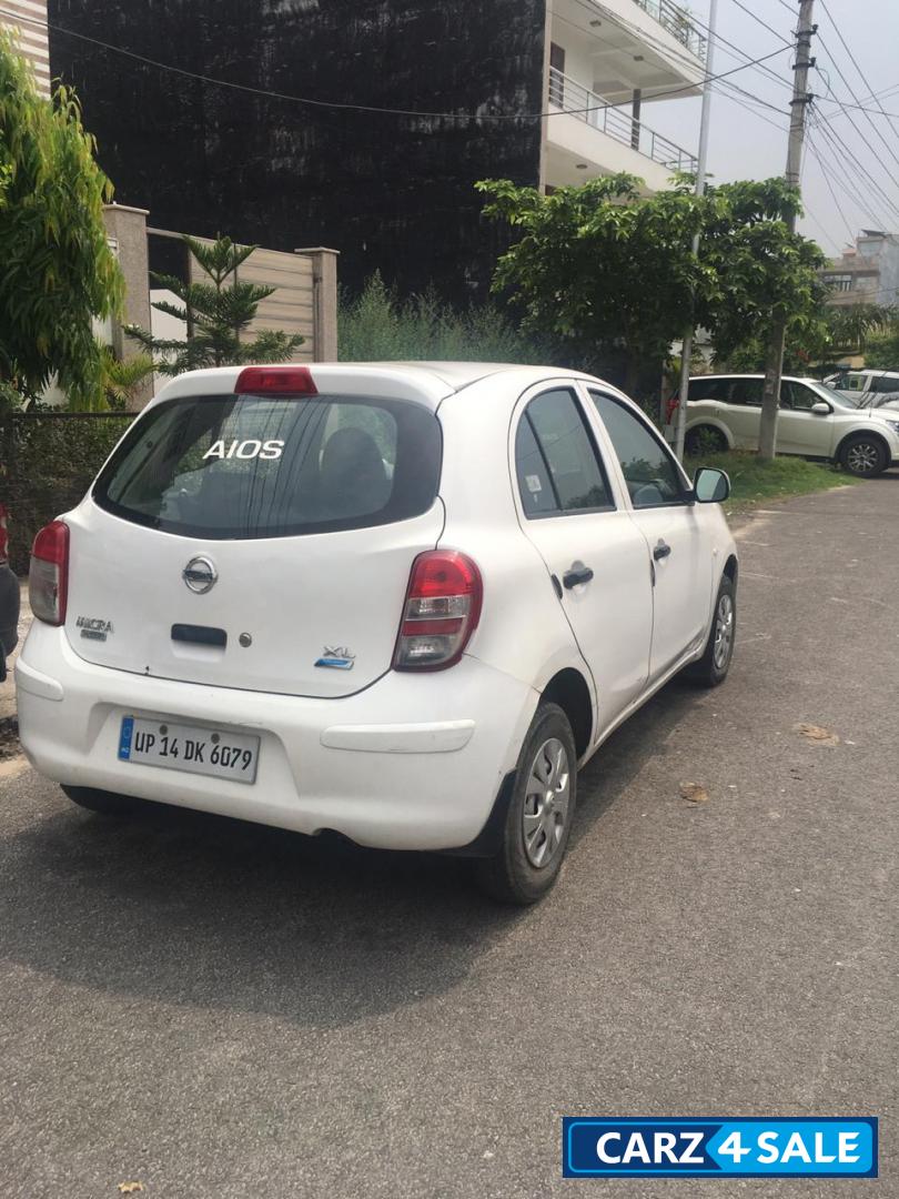White Nissan Micra XL Petrol White Nissan Micra XL Petrol