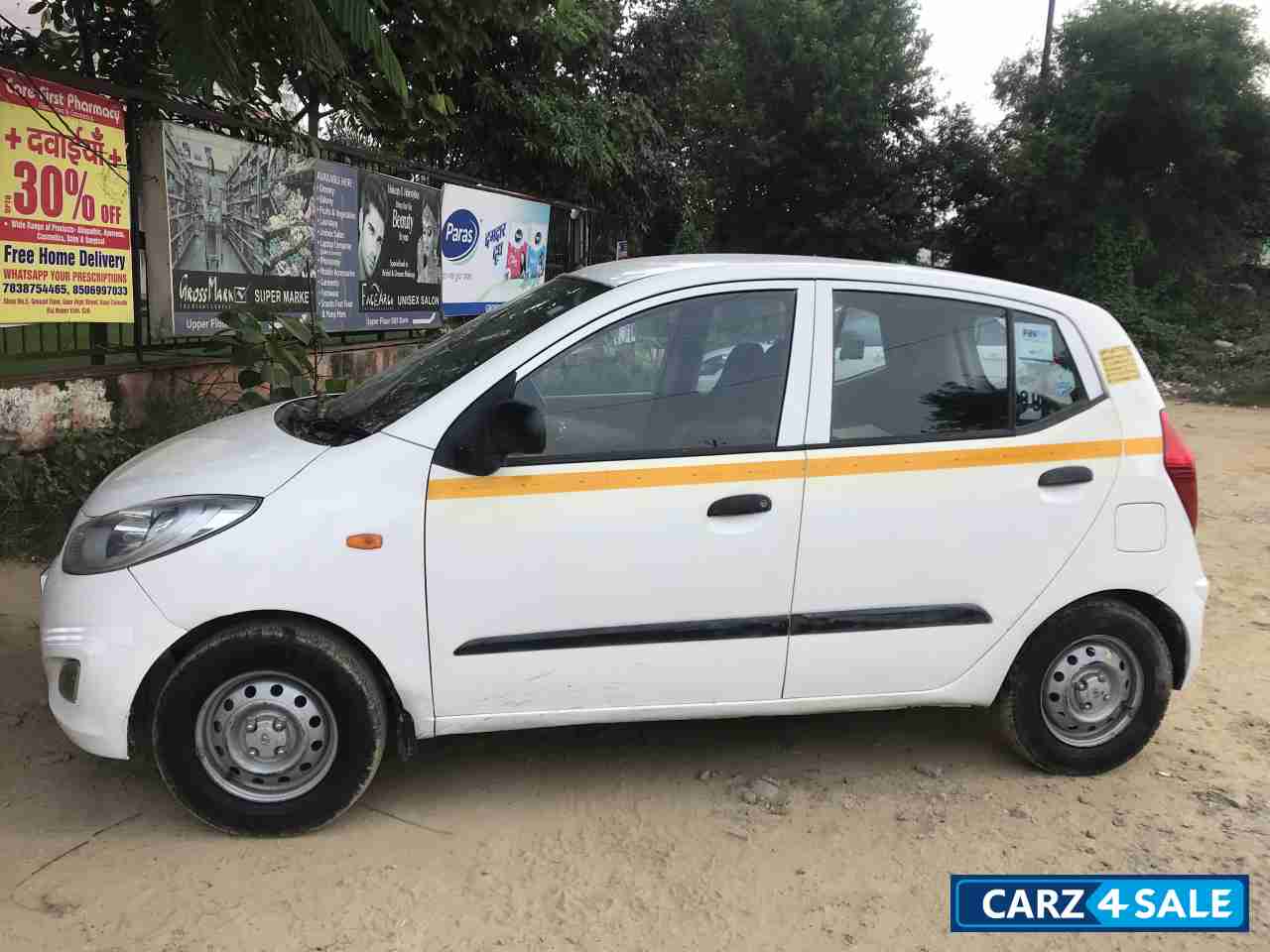 White Hyundai i10 1.1 Magna