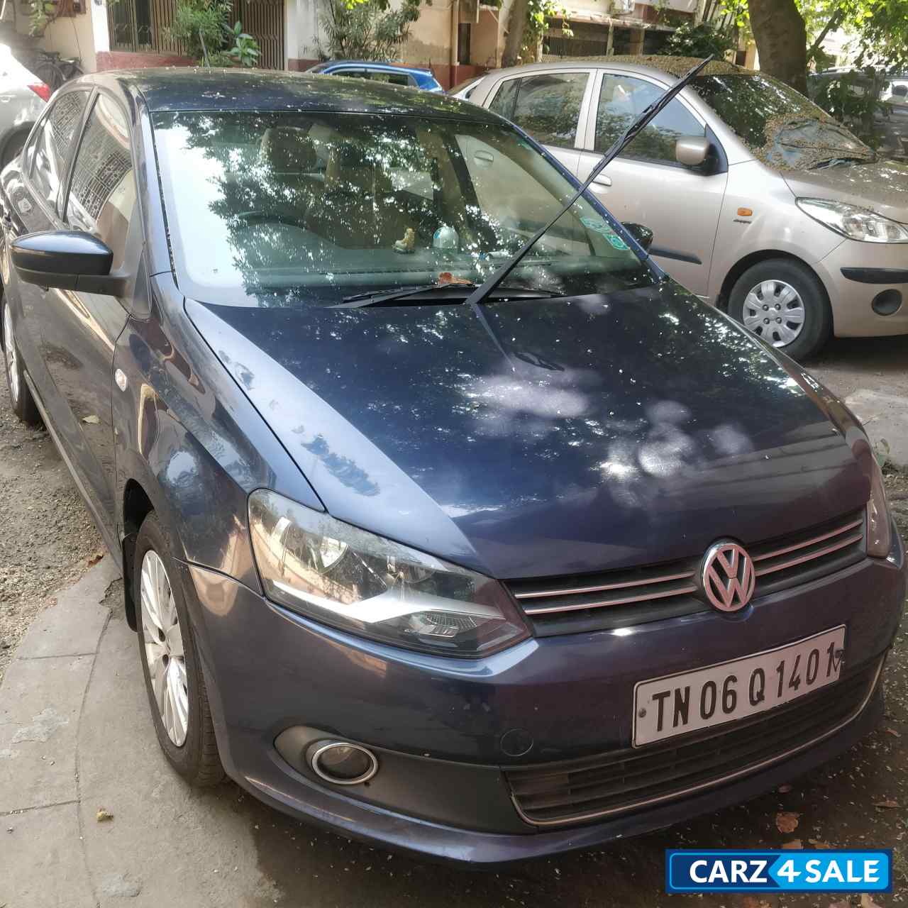 Persian Blue Volkswagen Vento Petrol Highline Persian Blue Volkswagen Vento Petrol Highline