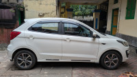 Diamond White Ford Figo Titanium BS6