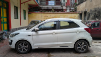 Diamond White Ford Figo Titanium BS6