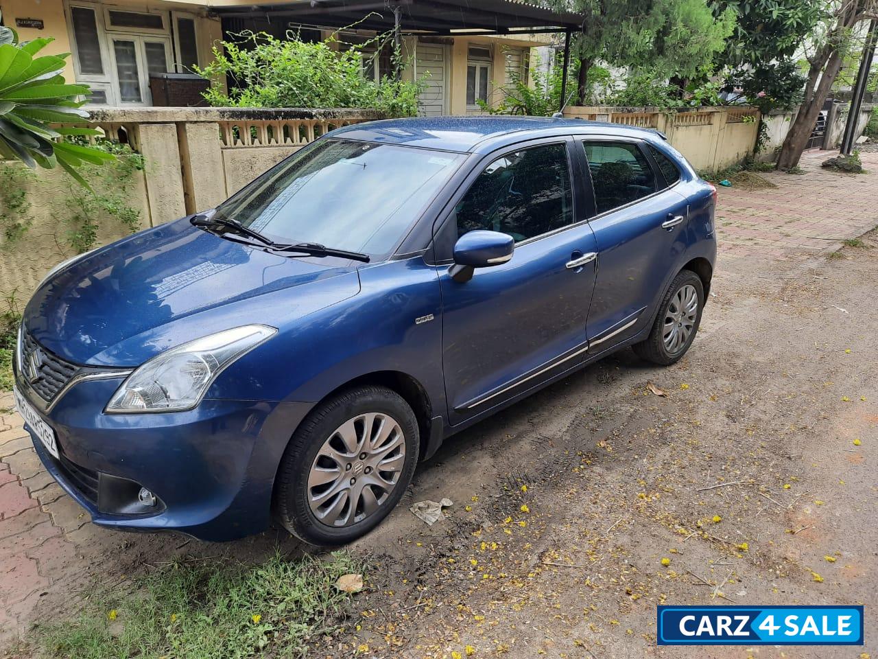 Blue Maruti Suzuki Baleno Zeta 1.3