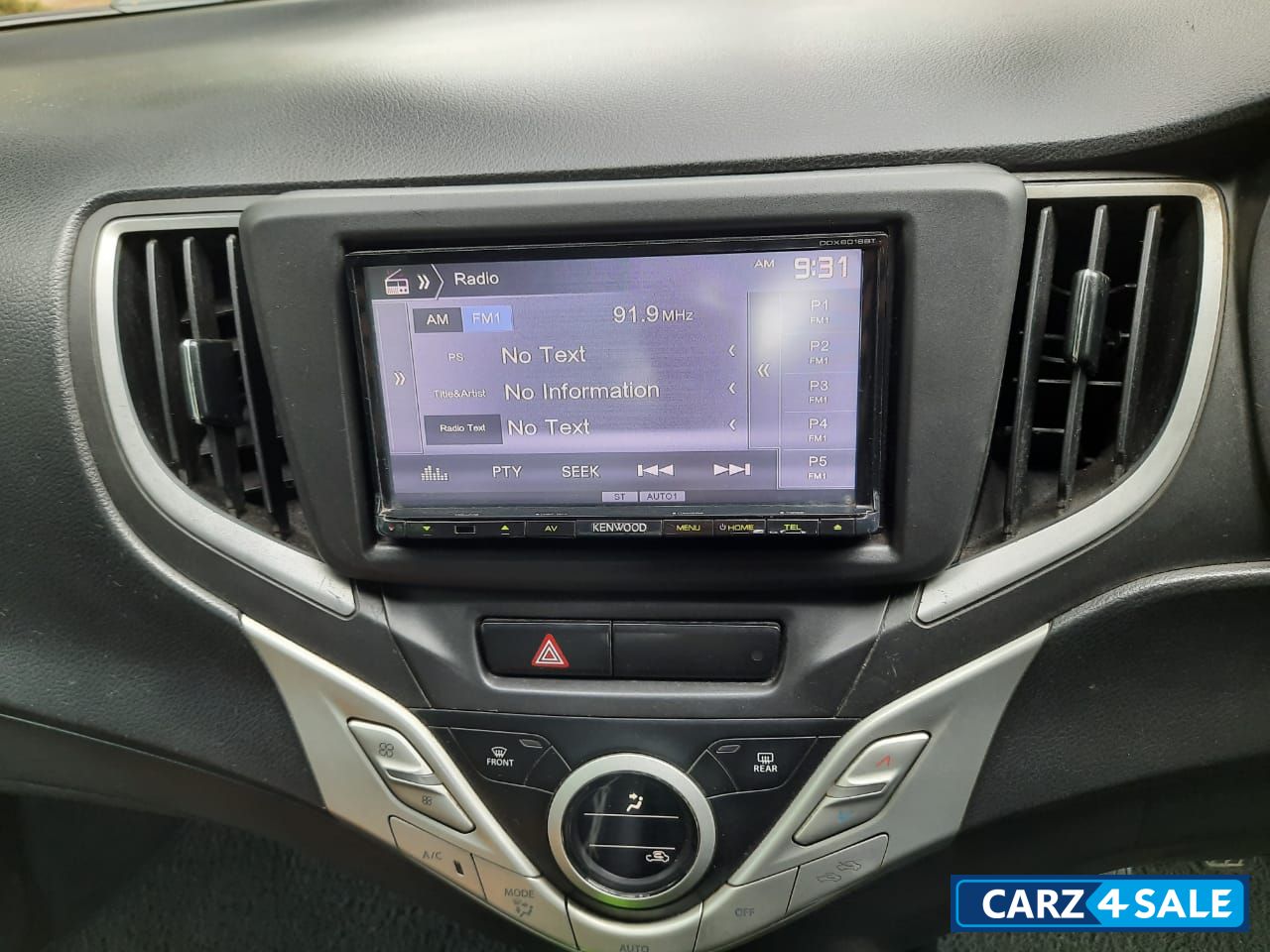 Blue Maruti Suzuki Baleno Zeta 1.3