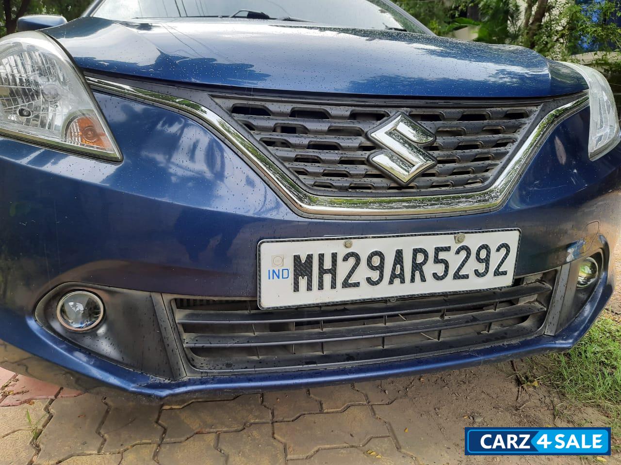 Blue Maruti Suzuki Baleno Zeta 1.3