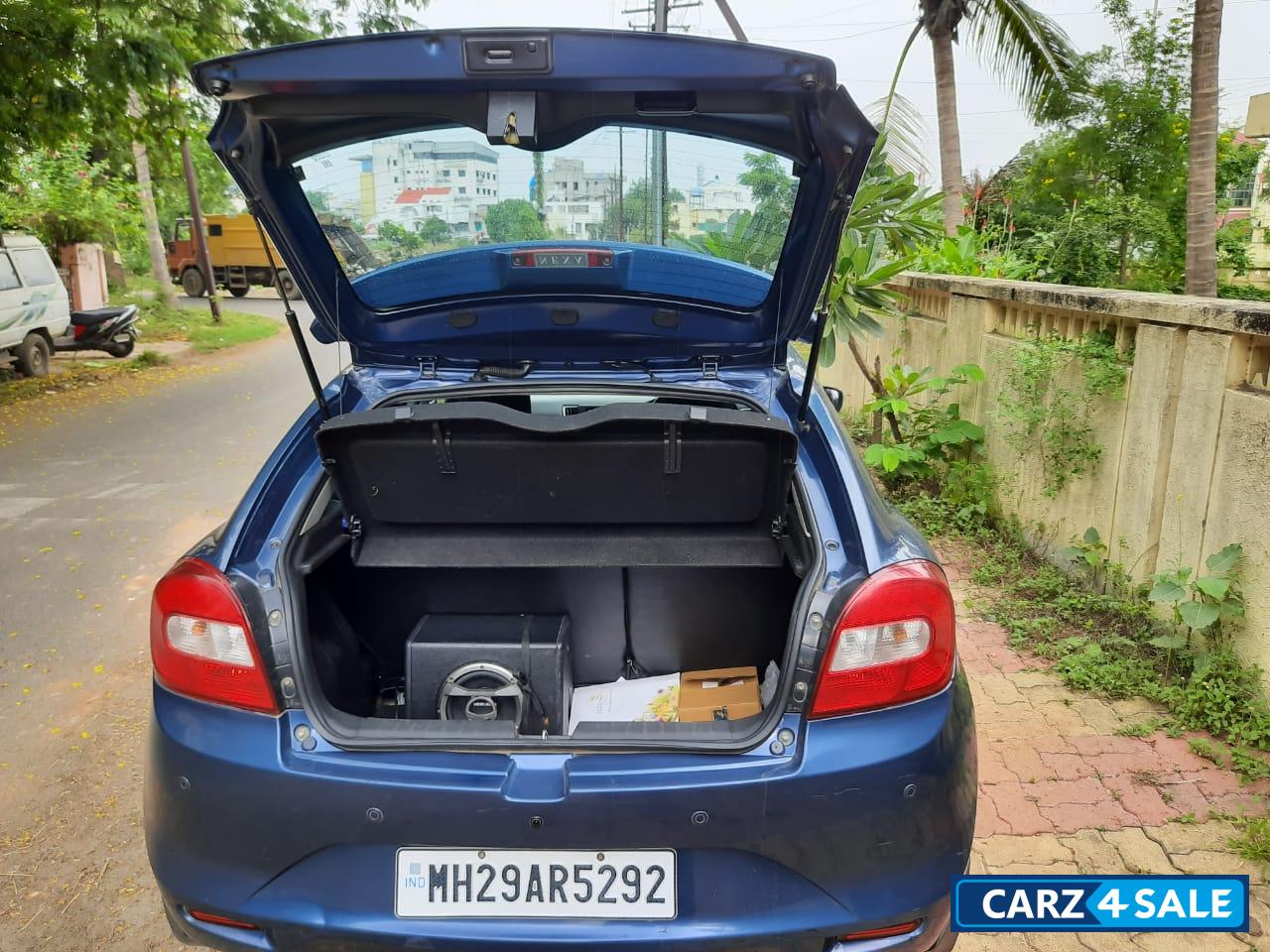 Blue Maruti Suzuki Baleno Zeta 1.3