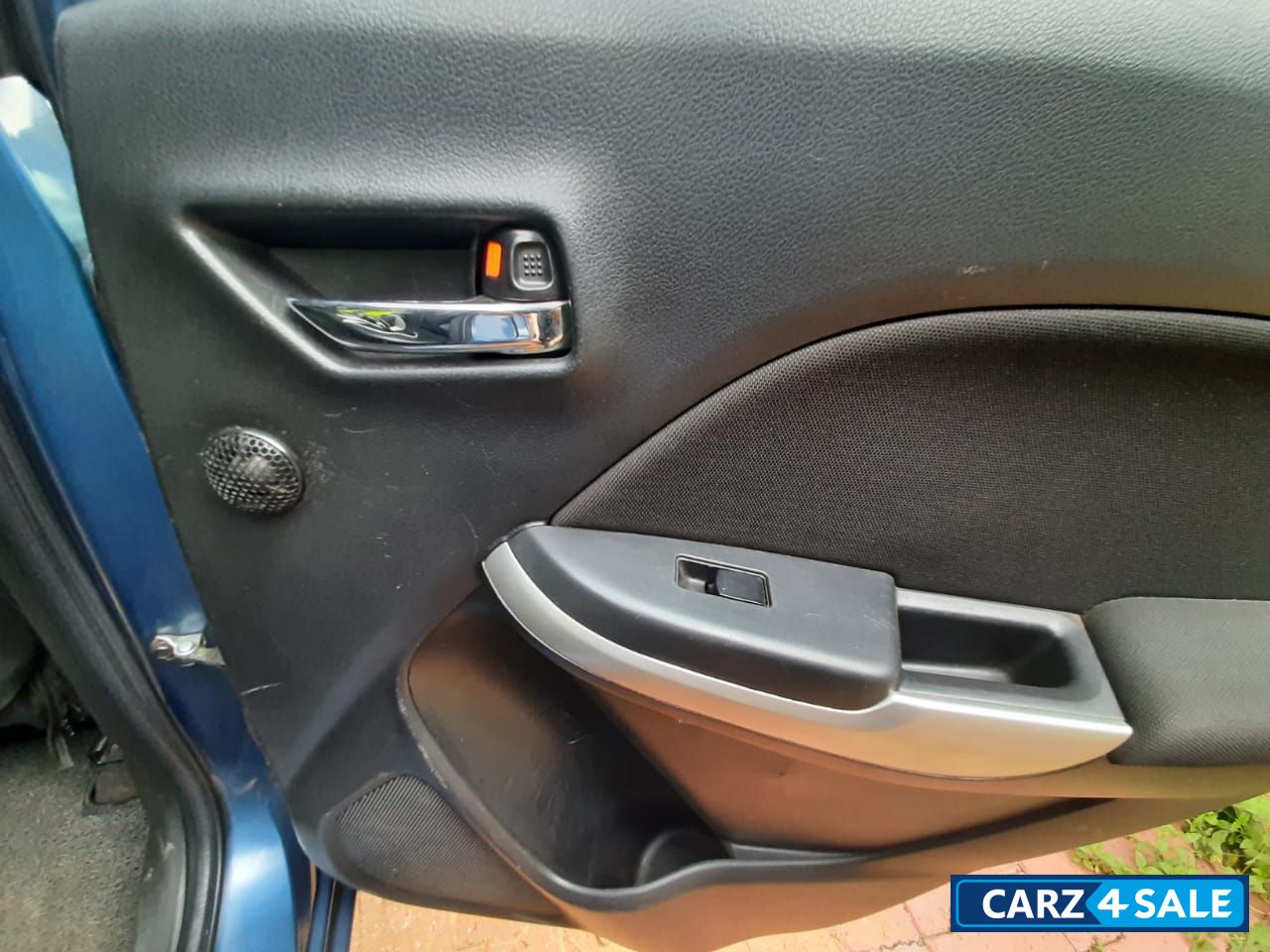 Blue Maruti Suzuki Baleno Zeta 1.3