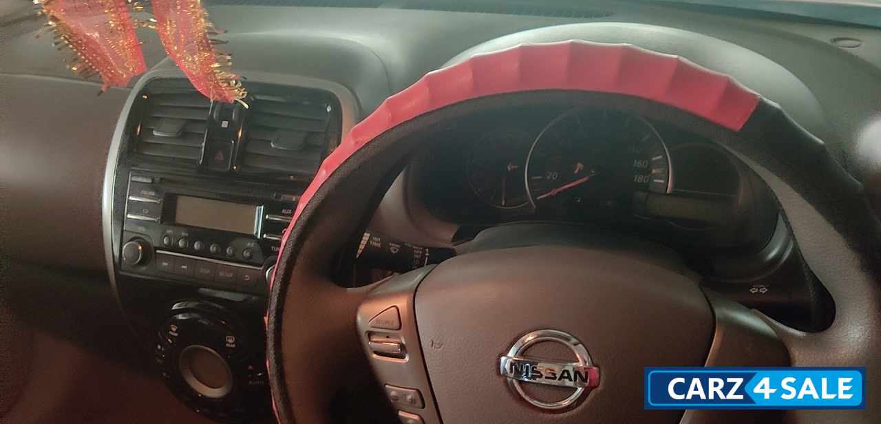 Maroon Nissan Micra XV CVT