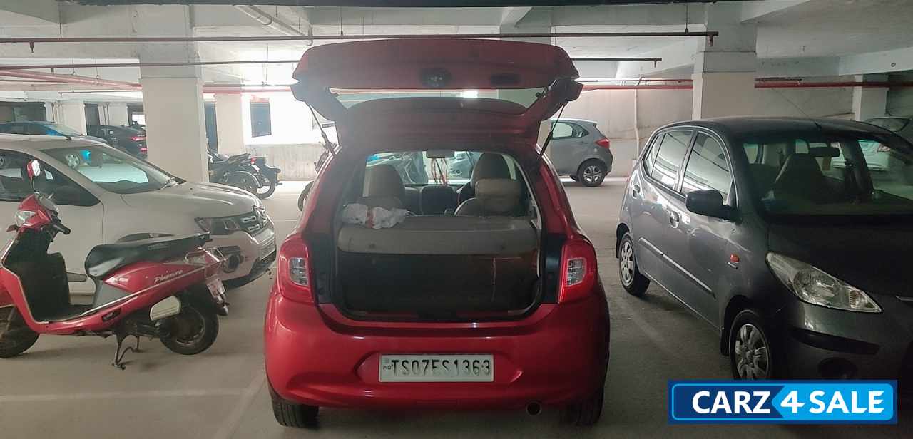 Maroon Nissan Micra XV CVT