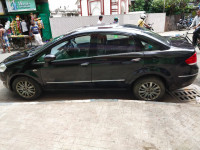 Black Fiat Linea Emotion 1.3L Multijet Diesel