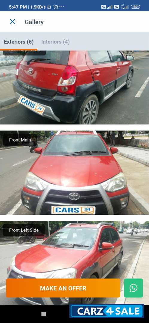 Toyota Etios Cross 1.4 GD
