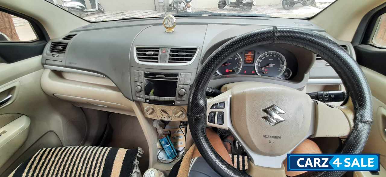 Superior White Maruti Suzuki Ertiga ZXI